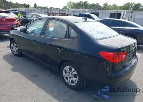 2009 Hyundai Elantra Gls from USA, damaged, VIN KMHDU46D59U755606
